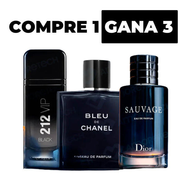 KIT VIP IMPORTADO 3 PERFUMES